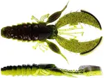 Westin gumová nástraha crecraw creaturebait black chartreuse - 8,5 cm 7 g 5 ks