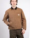 Carhartt WIP Detroit Jacket (Summer) Hamilton Brown/Tobacco rinsed L