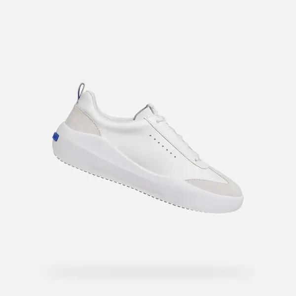 Biele dámske tenisky Geox Gxcp-02