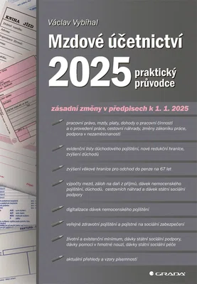 Kniha: Mzdové účetnictví 2025 od Vybíhal Václav