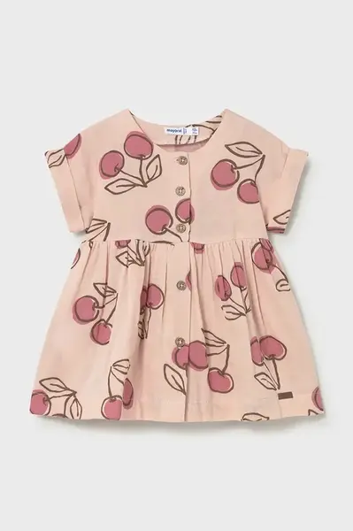 Dětské bavlněné šaty Mayoral