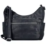 Módní dámská koženková crossbody kabelka Mayra, tmavě modrá