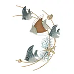 DEKORACE NA ZEĎ 61/86/5 cm