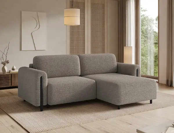 Sedací souprava Acossta Provedení: Pravá varianta, Nožičky: Černé, látka: Royal 20