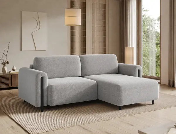 Sedací souprava Acossta Provedení: Pravá varianta, Nožičky: Černé, látka: Amore 4