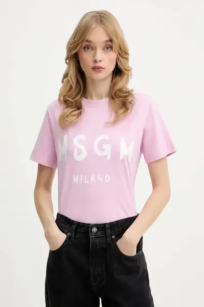 Bavlněné tričko MSGM