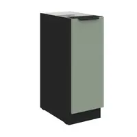 Spodní skříňka Aria 30 D CARGO BB Barva korpusu: Černá, Barva dvířek: SA - Aquamarine AFM