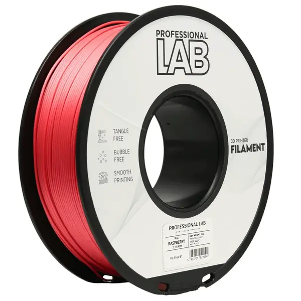 Professional Lab FG-P165-E1, 3D filament, PLA, Raspberry, 1kg, 1,75mm
