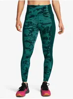 Tmavozelené športové legíny Under Armour Pjt Rck LG Ankl Pt Lg