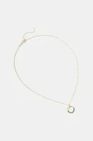 Pozlátený strieborný náhrdelník Tous