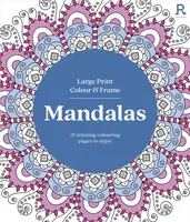 Large Print Colour & Frame - Mandalas - Richardson Puzzles and Games