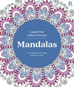 Large Print Colour & Frame - Mandalas - Richardson Puzzles and Games