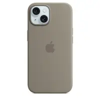 Zadní kryt Silicone Case with MagSafe s Apple iPhone 15, clay