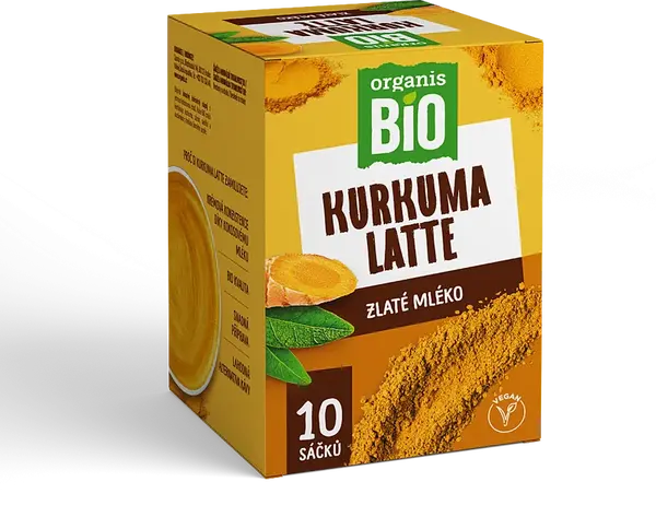 ORGANIS Kurkuma latte BIO 10 x 28 g