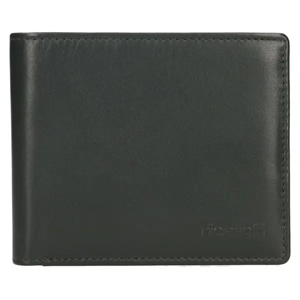 Pánská kožená peněženka Richhoff Martin - tmavě zelená