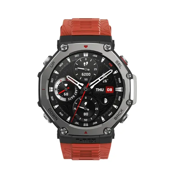 Amazfit T-Rex 3 chytré hodinky Lava Red
