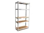 Pozinkovaný regál s policemi, nosnost 175 kg GEKO