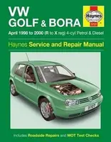 VW Golf  Bora Petrol  Diesel (April 98 - 00) Haynes Service and Repair Manuals