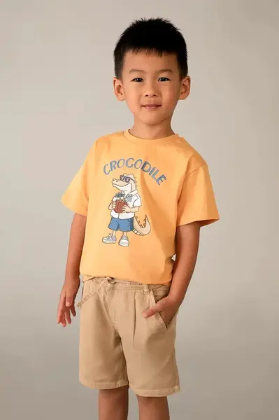 Detské šortky s prímesou ľanu Mayoral