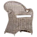 Landscape KŘESLO, dřevo, šedá