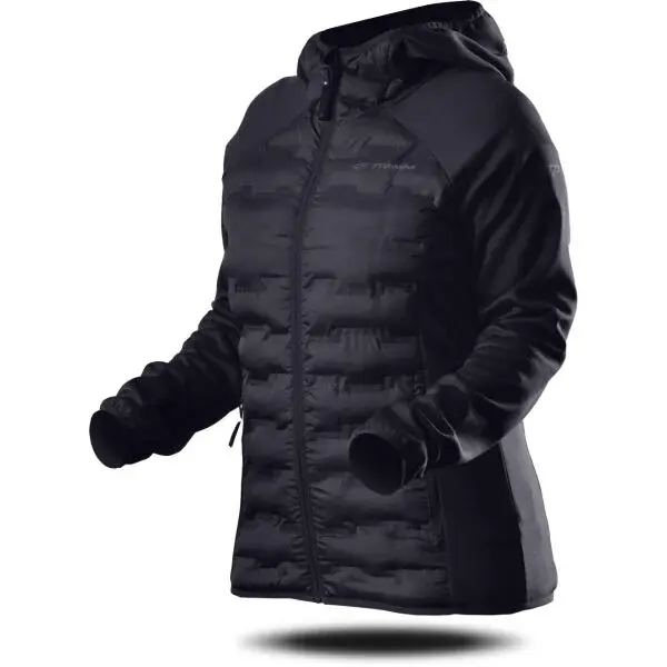 TRIMM ERWI HARD LADY Dámska outdoorová bunda, čierna, veľkosť