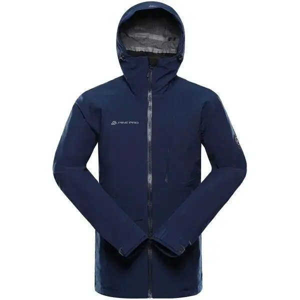 ALPINE PRO ZARR 2 Pánska jarná bunda, tmavo modrá, veľkosť