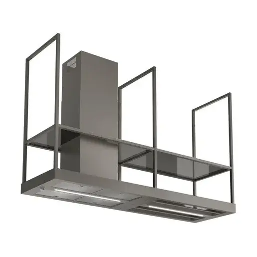 Ostrovčekový digestor Faber T-SHELF TITANIUM MATT A180