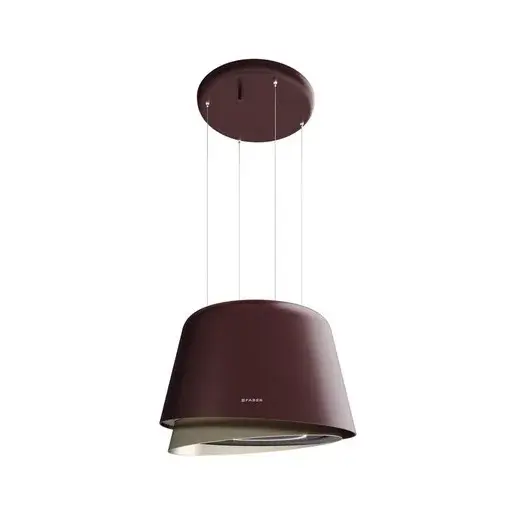 Ostrovčekový digestor Faber BELLE BURGUNDY/GOLD KL