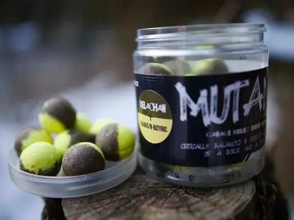 G.b.u. vyvážené boilies mutant belachan ananas n-butyric 130 g - 24 mm