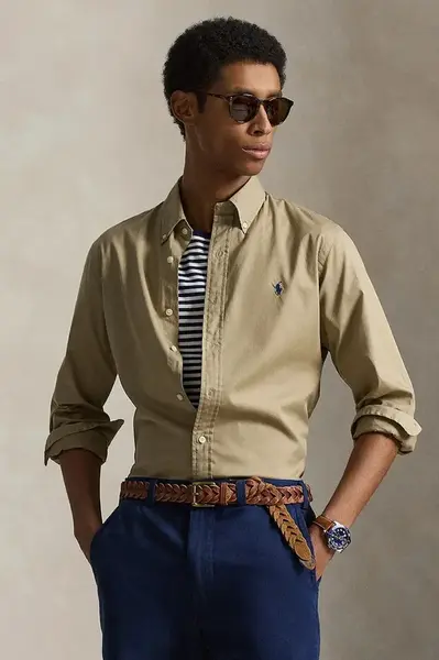 Bavlněná košile Polo Ralph Lauren