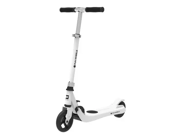 Koloběžka elektrická REBEL Fun Wheels White dětská - rozbaleno - poškozený obal
