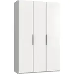 MID.YOU ŠATNÍ SKŘÍŇ S OTOČNÝMI DVEŘMI, bílá, 150/236/58 cm