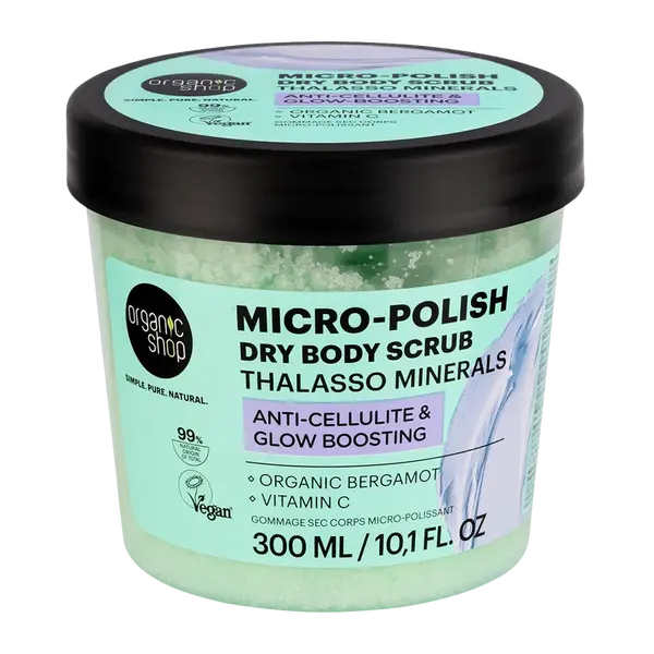 ORGANIC SHOP Thalasso Micro-Polish Minerální suchý tělový peeling 300 ml