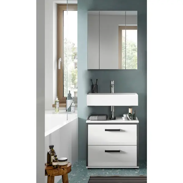 MID.YOU KOUPELNA vysoce lesklá bílá