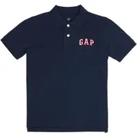 GAP LOGO POLO Detské tričko, tmavo modrá, veľkosť