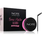 Note Cosmetique Brow Master Wax fixační vosk na obočí s kartáčkem 50 ml