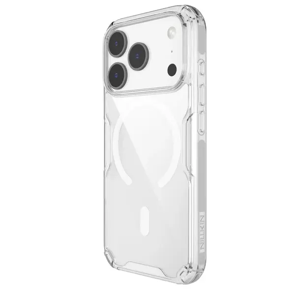 Zadní kryt Nillkin Nature TPU PRO Magnetic pro Apple iPhone 17 Pro, transparentní