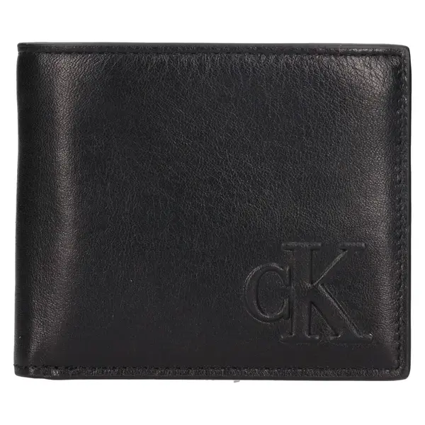 Pánská kožená peněženka Calvin Klein Svenson - černá