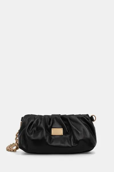 Kožená kabelka Marciano by Guess černá barva, 6RGZ12 7415A