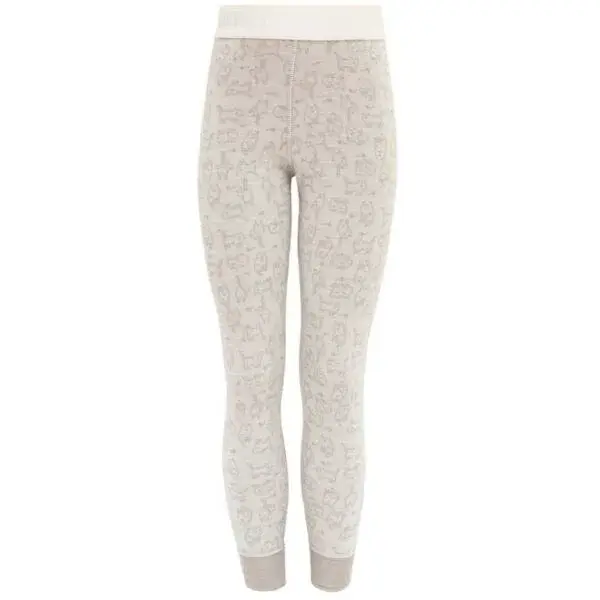 Devold DUO ACTIVE KID Detské legíny, biela, veľkosť