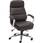 KANCELÁŘSKÉ KŘESLO, vzhled kůže, síť, hnědá