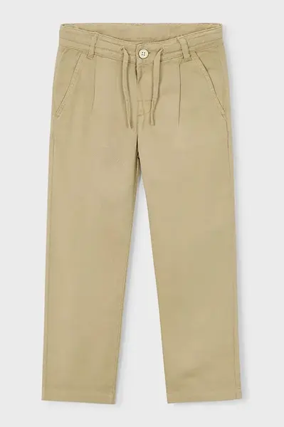 Dětské kalhoty s přídavkem lnu Mayoral