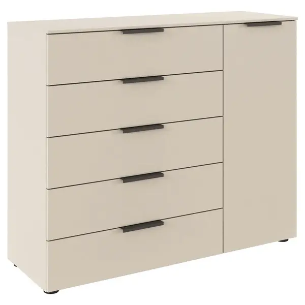 Rauch Möbel KOMODA, šampaňská, 120/100/42 cm