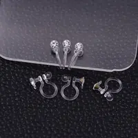 Plastic Clip-on Earring Findings