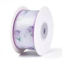 Single Face Printed Polyester Satin Ribbon
