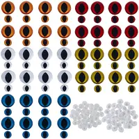 80 Sets 10 Style Plastic Doll Eyes