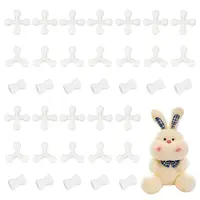 36Pcs 3 Styles Plastic Doll Joints