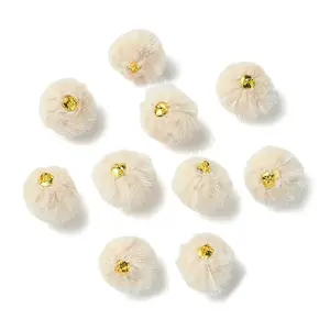 20Pcs Plush Pompom Pendants