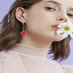 1 Pair Alloy Dangle Stud Earrings