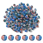 50G Transparent Crackle Acrylic Beads